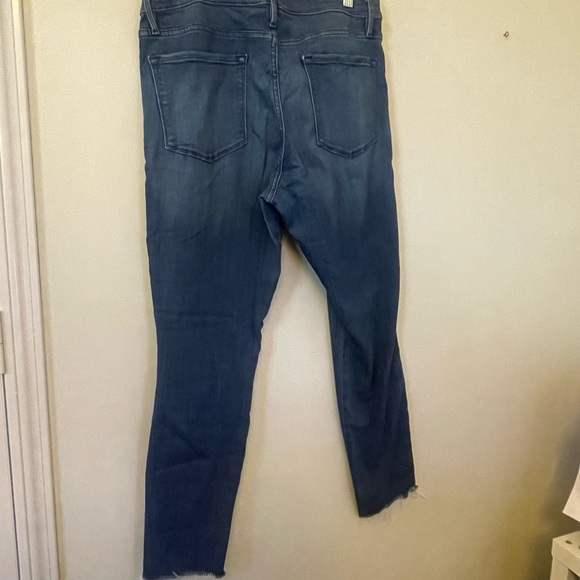 Frame Le High Skinny Raw Edge Jeans - Picture 6 of 11